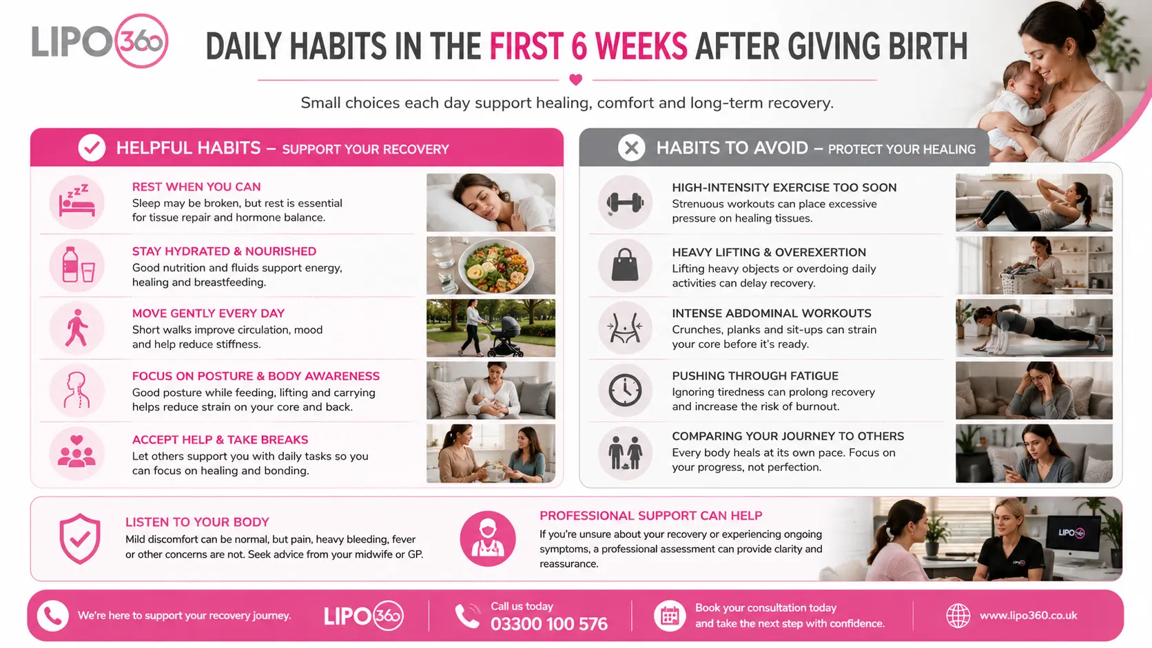 What to Do (and Avoid) in the First 6 Weeks After Giving Birth To Avoid Diastasis Recti 3 First 6 Weeks After Giving Birth To Avoid Diastasis Recti Gravesend : Daily Habits in the First 6 Weeks After Giving Birth